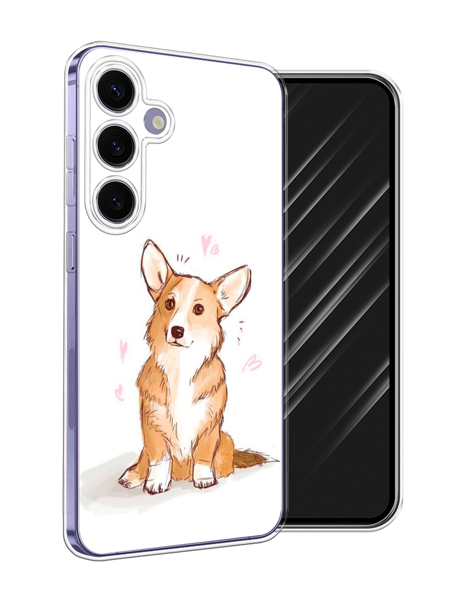 

Чехол Awog на Samsung Galaxy S24 Plus "Корги любовь", Бежевый;белый, 2109150-1