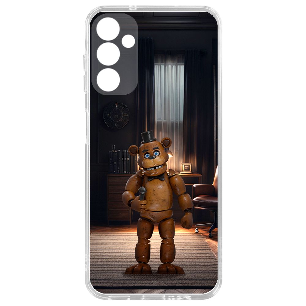 

Чехол-накладка Krutoff Clear Case ФНАФ - Медведь Фредди для Samsung Galaxy A14 4G (A145), Прозрачный