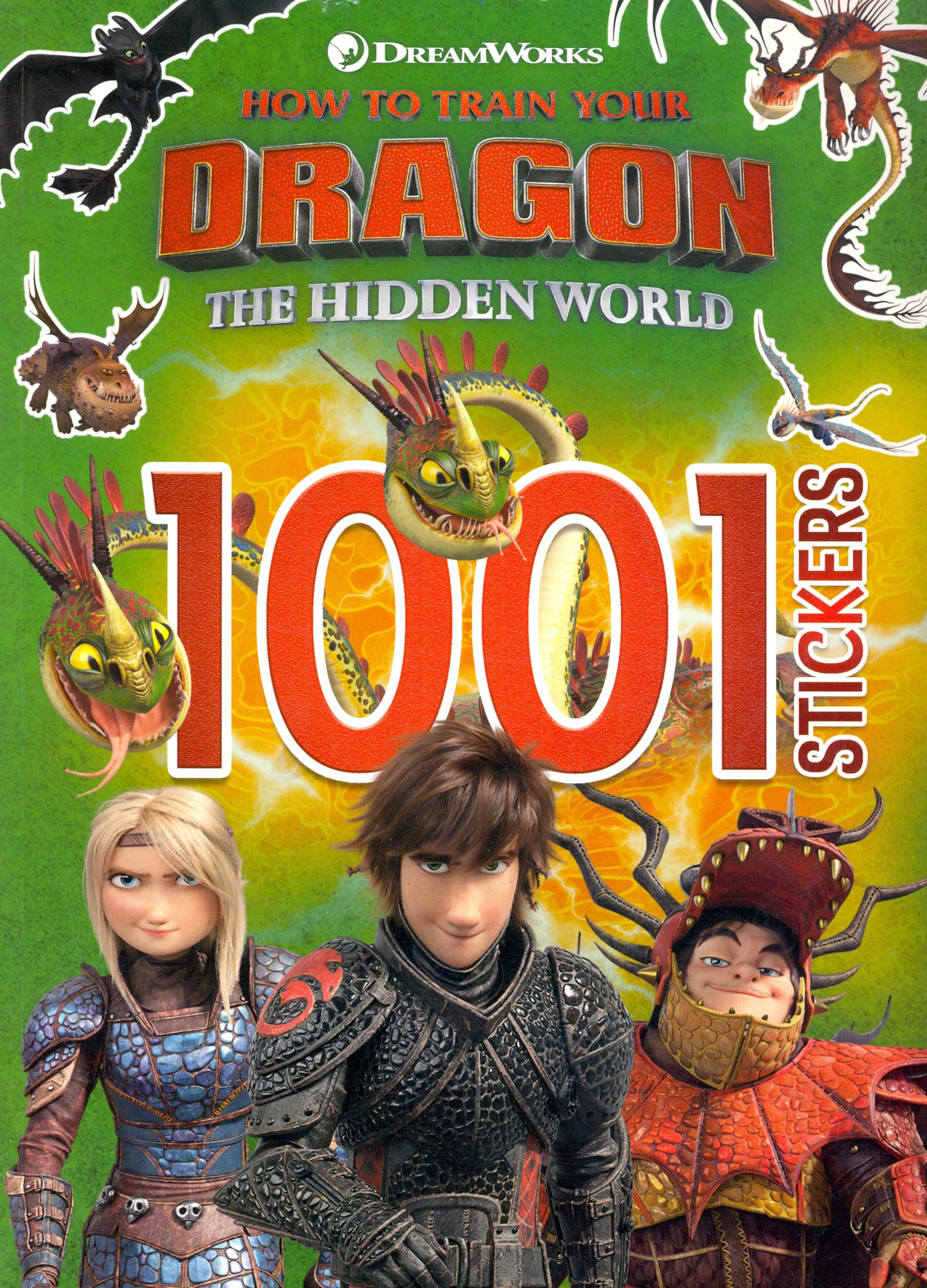 

The Hidden World: 1001 Stickers How to Train Your