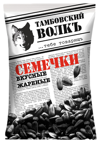 

Семечки Тамбовский волк 90 г