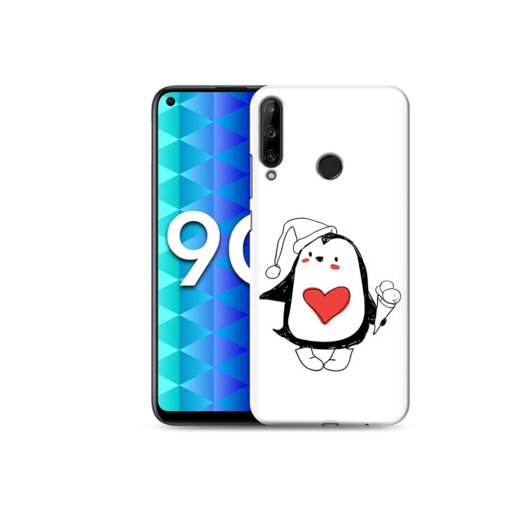 

Чехол MyPads Tocco для Honor 9C Пингвин с мороженым (PT149389.41.135), Tocco