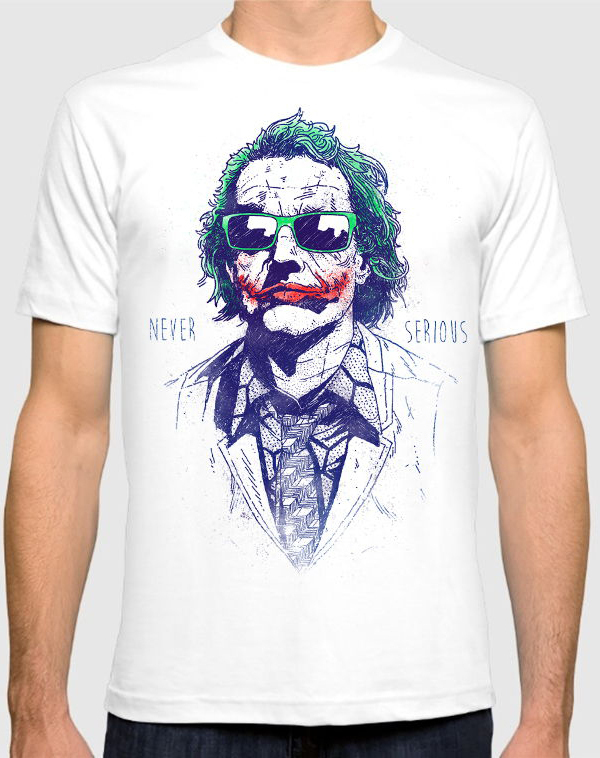 

Футболка мужская Dream Shirts Джокер 10010772 белая M, Джокер 10010772