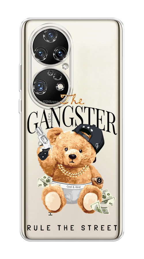 

Чехол на Huawei P50 Pro "The Gangster", Бежевый;серый;черный, 6105050-6