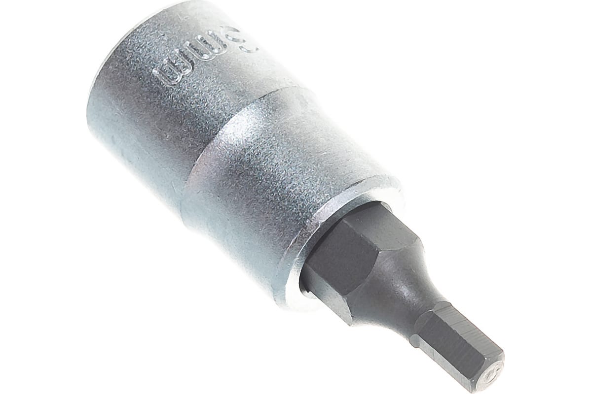 Головка-Бита Hex, 3 Мм, 1/4 Inch FORSAGE арт. F3243203 forsage f 802423d трещотка с плавающим механизмом 1 2 inch 30 зуб