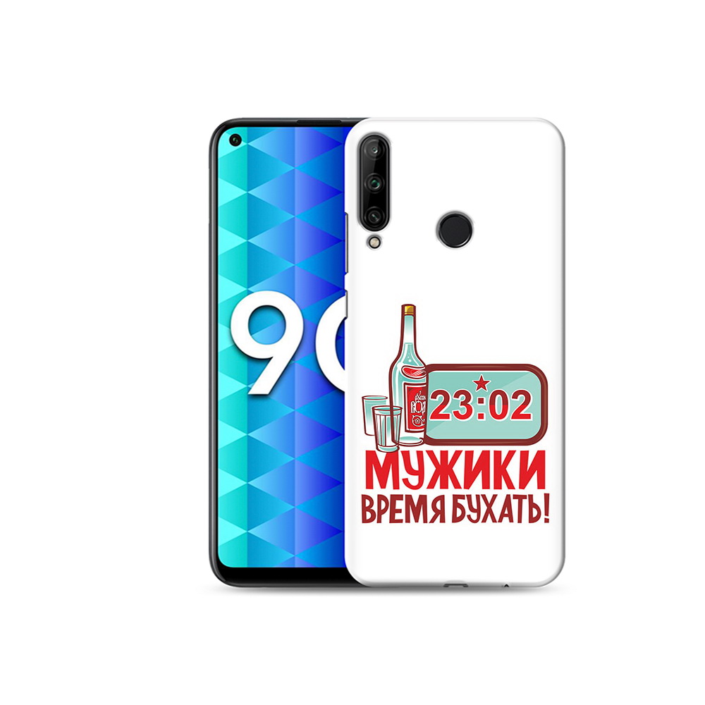 

Чехол MyPads Tocco для Honor 9C 23 февраля время пить! (PT149389.41.11), Tocco