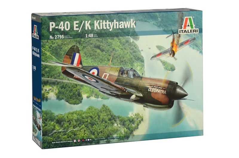 

Сборная модель Italeri 1/48 Самолет P-40 E/K Kittyhawk 2795