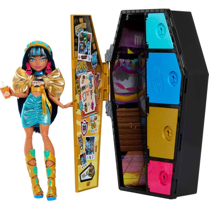 Кукла Monster High Cleo HKY63 кукла monster high frankie hky62