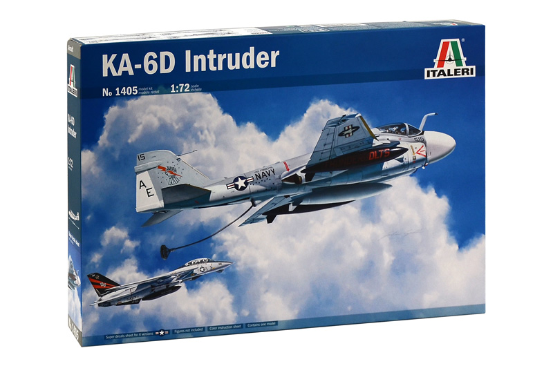 

Сборная модель Italeri 1/72 Самолёт KA-6D Intruder 1405