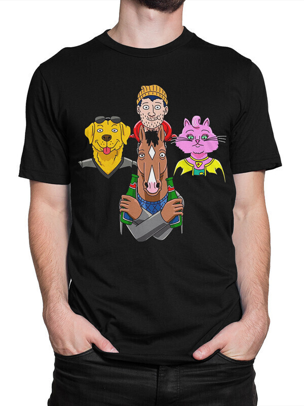 

Футболка мужская Dream Shirts Конь БоДжек - Bojack - Bojack 10010662 черная 2XL, Конь БоДжек - Bojack - Bojack 10010662