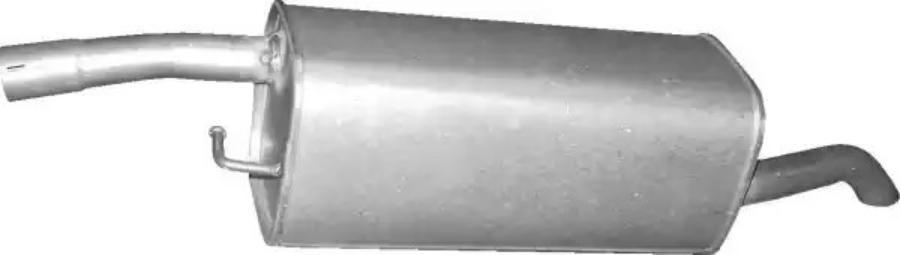 

POLMOSTROW 08668 Глушитель задняя часть 1шт