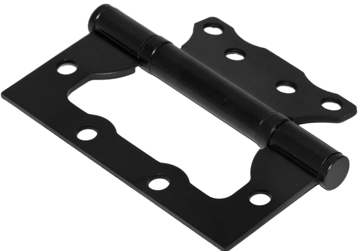 

Петля накладная универсальная PALLINI 100х75 мм черная матовое PALLINI 2BB MatBlack
