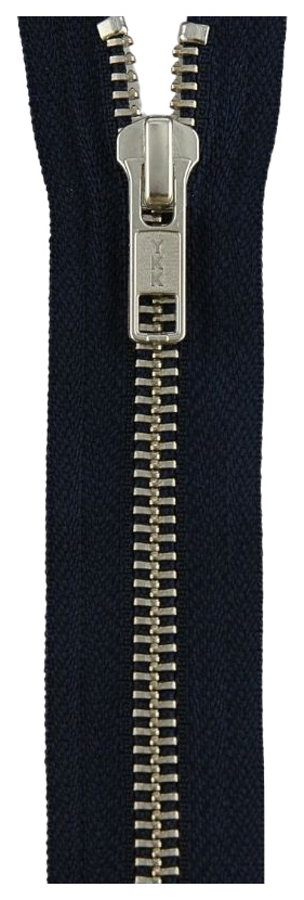 

Застежка-молния YKK 0573985/75, 058 темно-синий тип 5 (5,75мм), разъемная, 75см