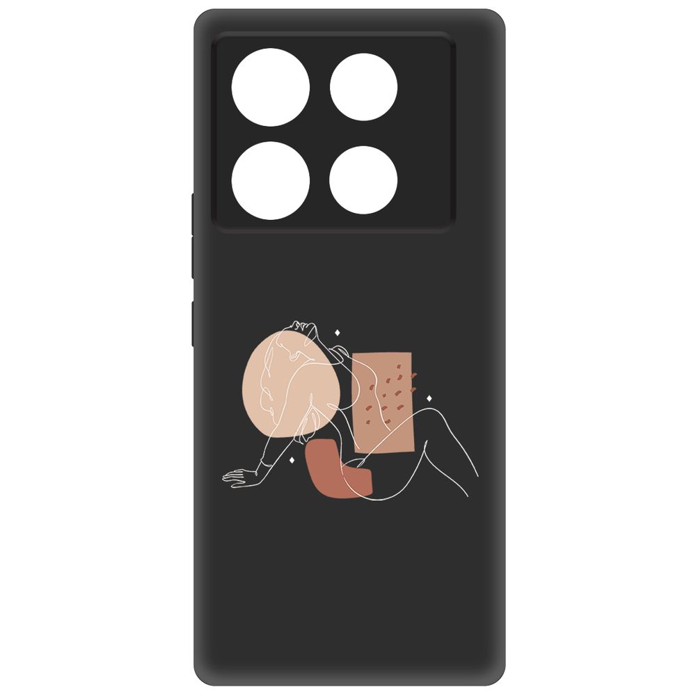 

Чехол-накладка Krutoff Soft Case Чувственность для INFINIX Note 40 Pro 5G черный
