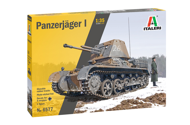 

Сборная модель Italeri 1/35 Танк Panzerjager I 6577