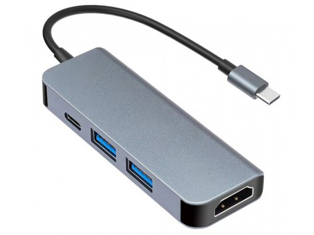 фото Док-станция ks-is usb type c 4in1 ks-505