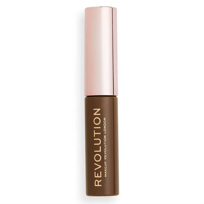 Тушь для бровей Revolution Makeup Brow Gel гелевая тон Ash Brown 6 мл beautydrugs кисть для бровей makeup brush b1