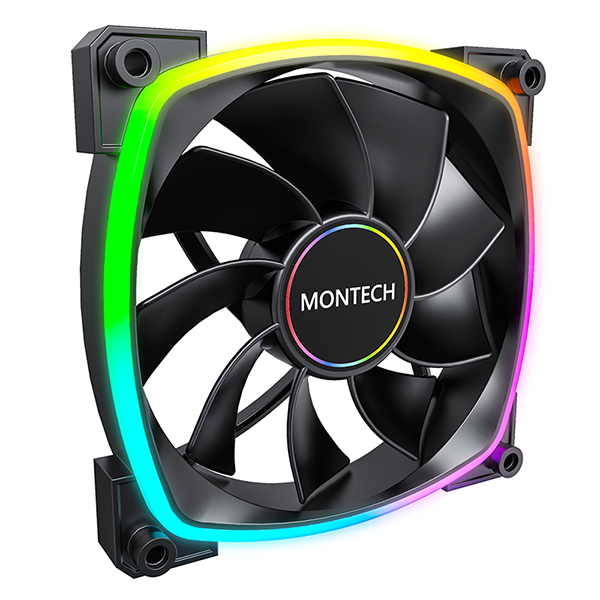 

Корпусной вентилятор Montech RX140 (RX140 PWM BLACK), RX140