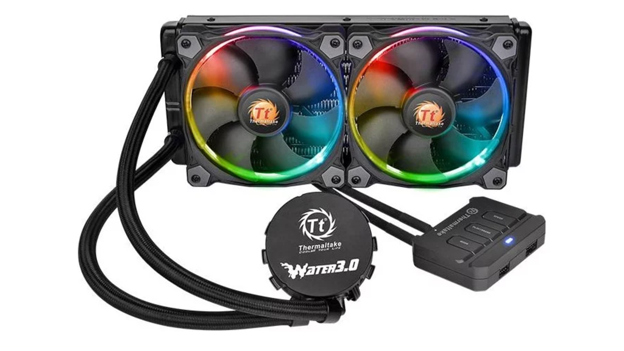 

Жидкостная система охлаждения Thermaltake Riing RGB 240 (CL-W107-PL12SW-A), Riing RGB 240