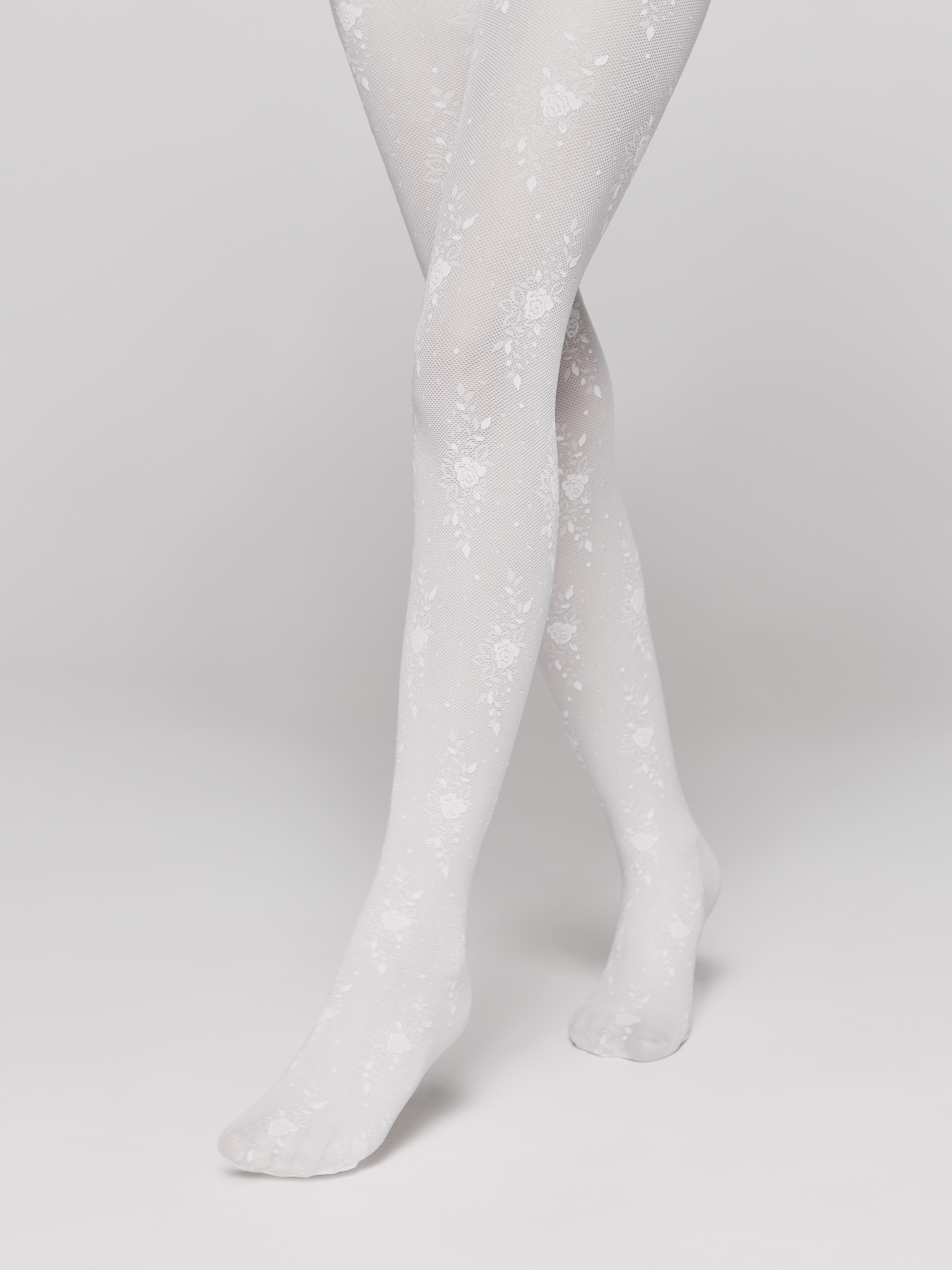 

Колготки детские нарядные CONTE ELEGANT SOFIA 140-146, milk, Белый, SOFIA