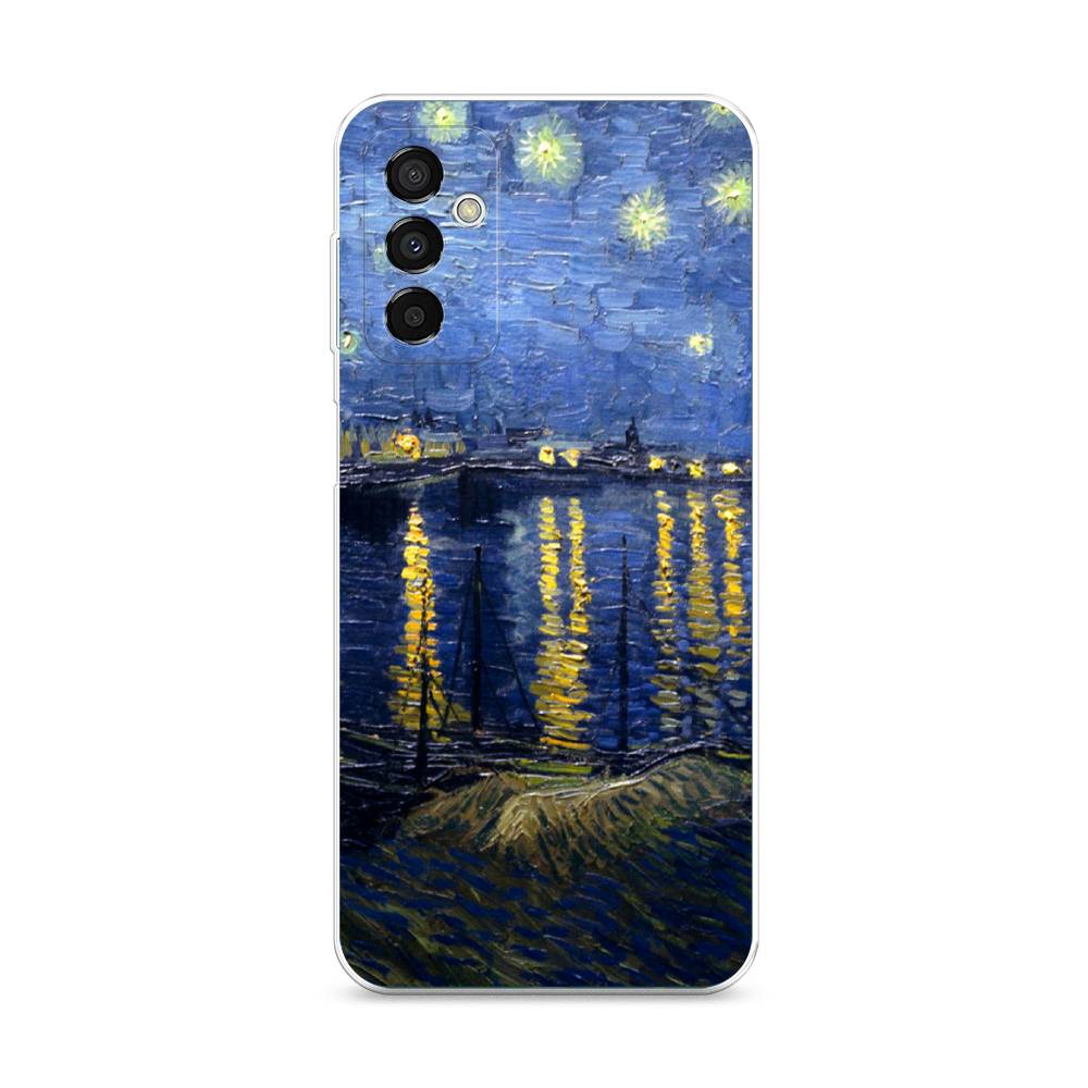 

Чехол на Samsung Galaxy M23 5G "Звездная ночь над Роной", Синий;желтый, 2105550-4