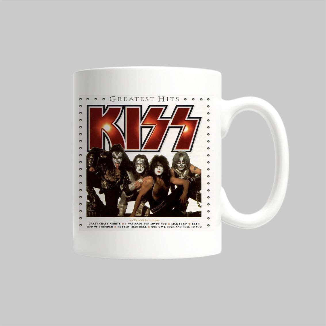 

Кружка Kiss Кисс рок атрибутика