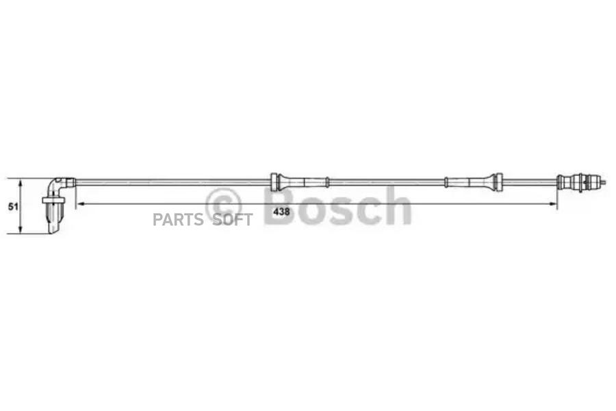 

BOSCH 0265007582 Датчик ABS