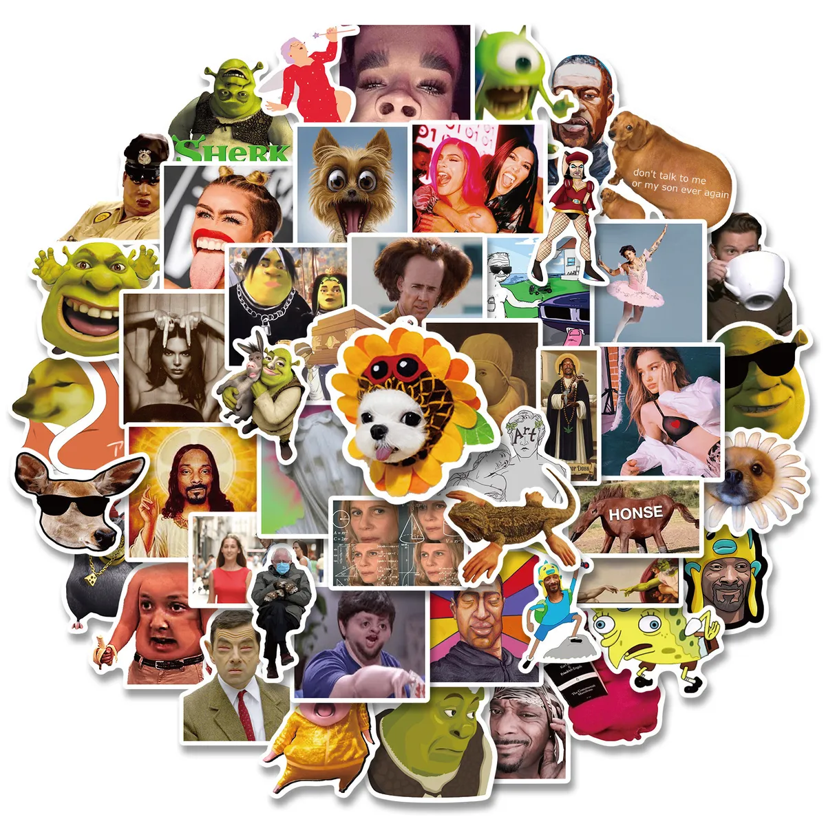 

Набор наклеек Sticker Bombing "Мемы 4.0", мемы