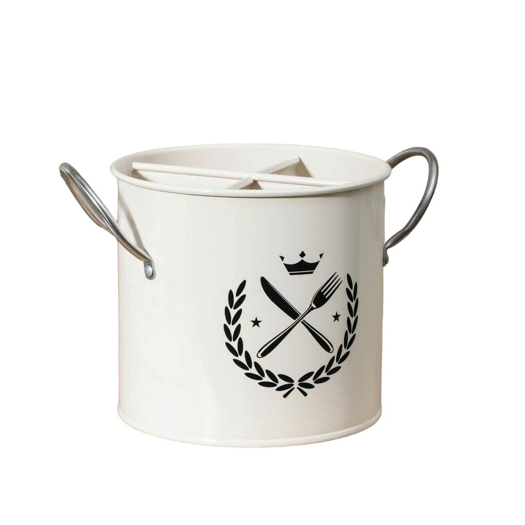 

Подставка под столовые приборы Crown, 1914,514 см, цвет белый
