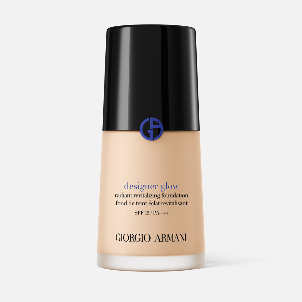 

Основа тональная Giorgio Armani Designer Glow Radiant Revitalizing Foundation №1, 30 мл