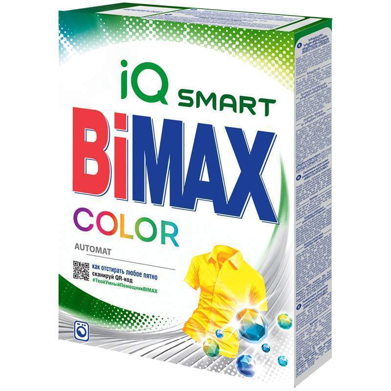 Стиральный порошок BiMax Color 400 гр автомат 4 шт 284948