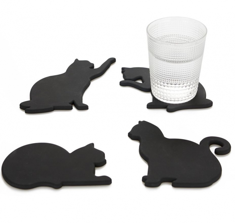 

Подставка под стаканы Cat 4шт. магнитная, Balvi