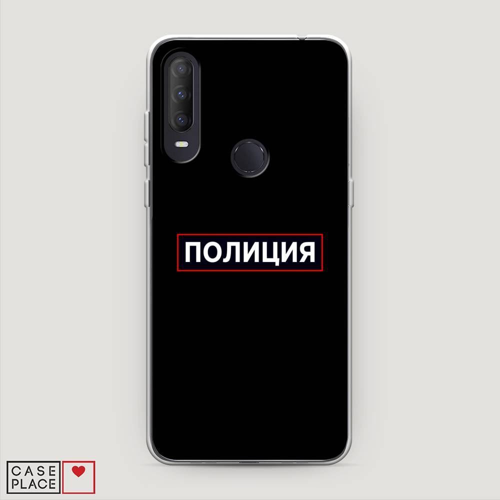 

Чехол Awog на Alcatel 1S (2020) / Алкатель 1S (2020) "Police logo", Разноцветный, 170850-5