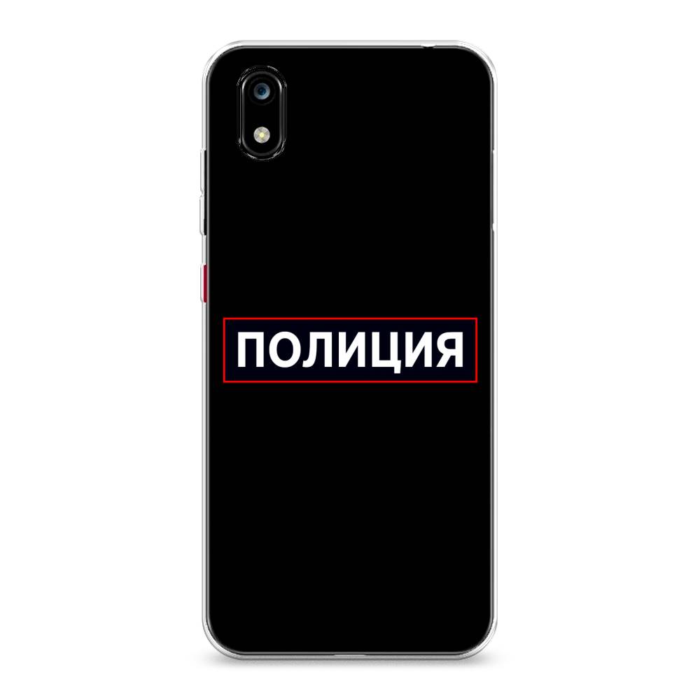 

Чехол Awog на ZTE Blade A7 2019 / ЗТЕ Блэйд A7 2019 "Police logo", Разноцветный, 133150-5