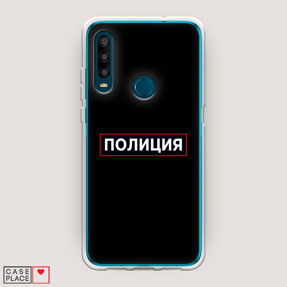 

Чехол Awog на Alcatel 1SE (2020) / Алкатель 1SE (2020) "Police logo", Разноцветный, 171250-5