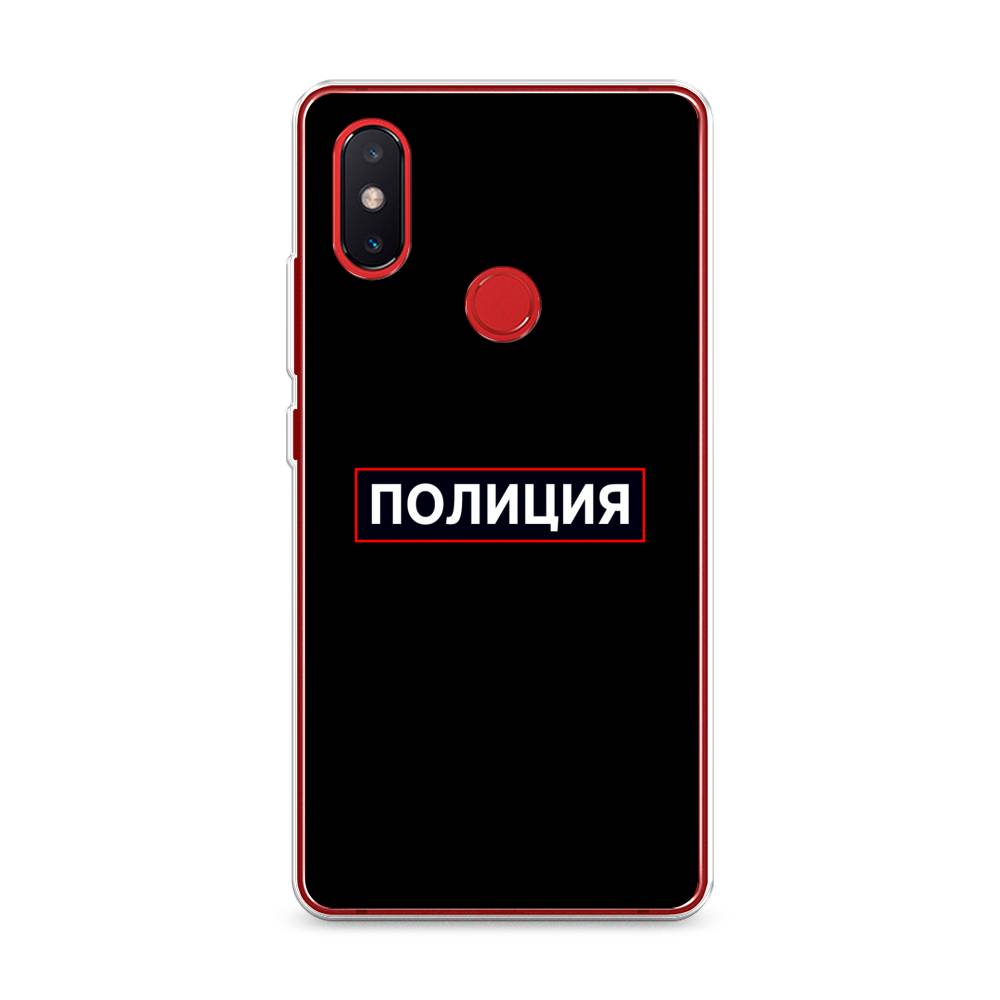 

Чехол Awog на Xiaomi Mi 8 SE "Police logo", Разноцветный, 33750-5