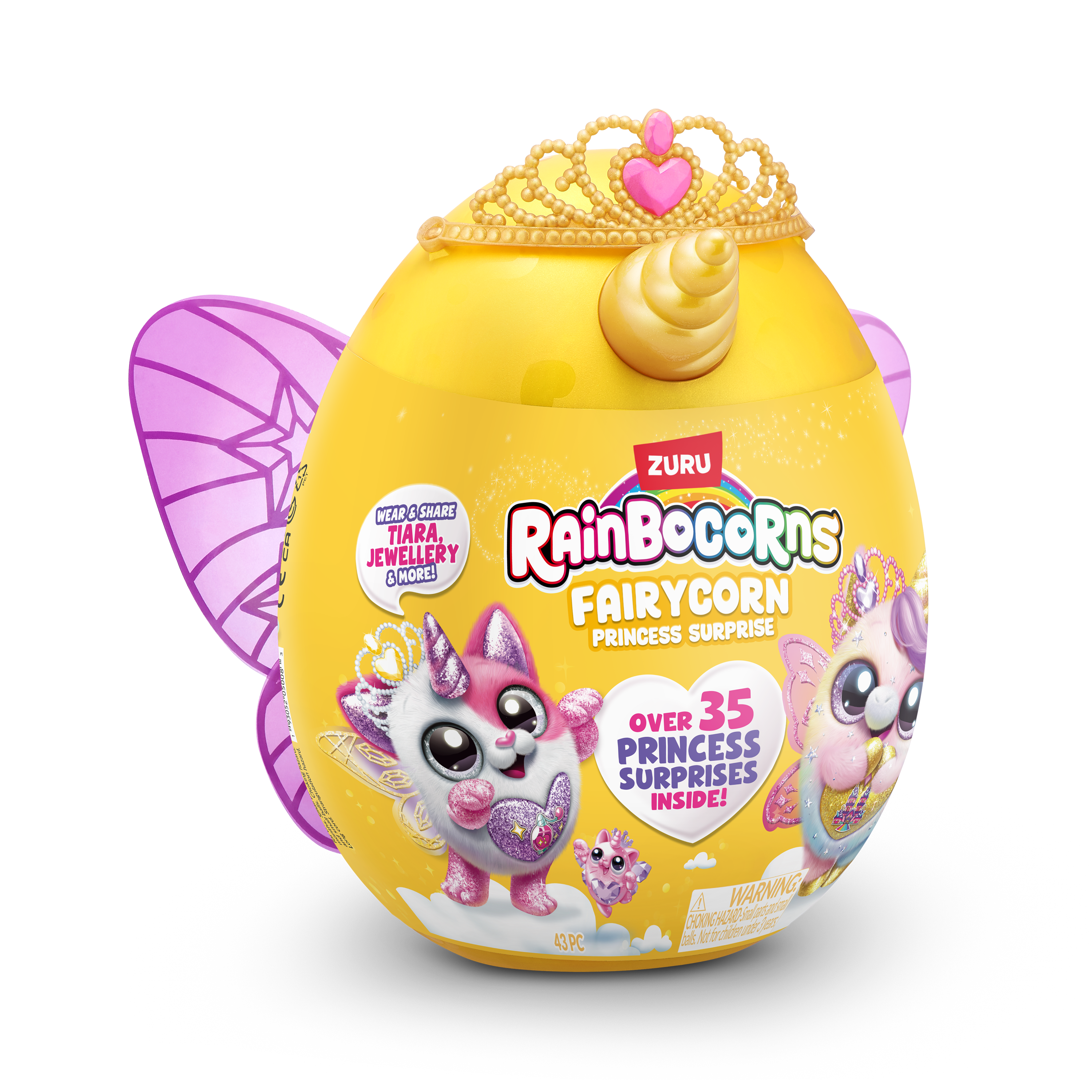 

Животное игрушка Волшебные принцессы ZURU Rainbocorns Fairycorn, Игровой набор
