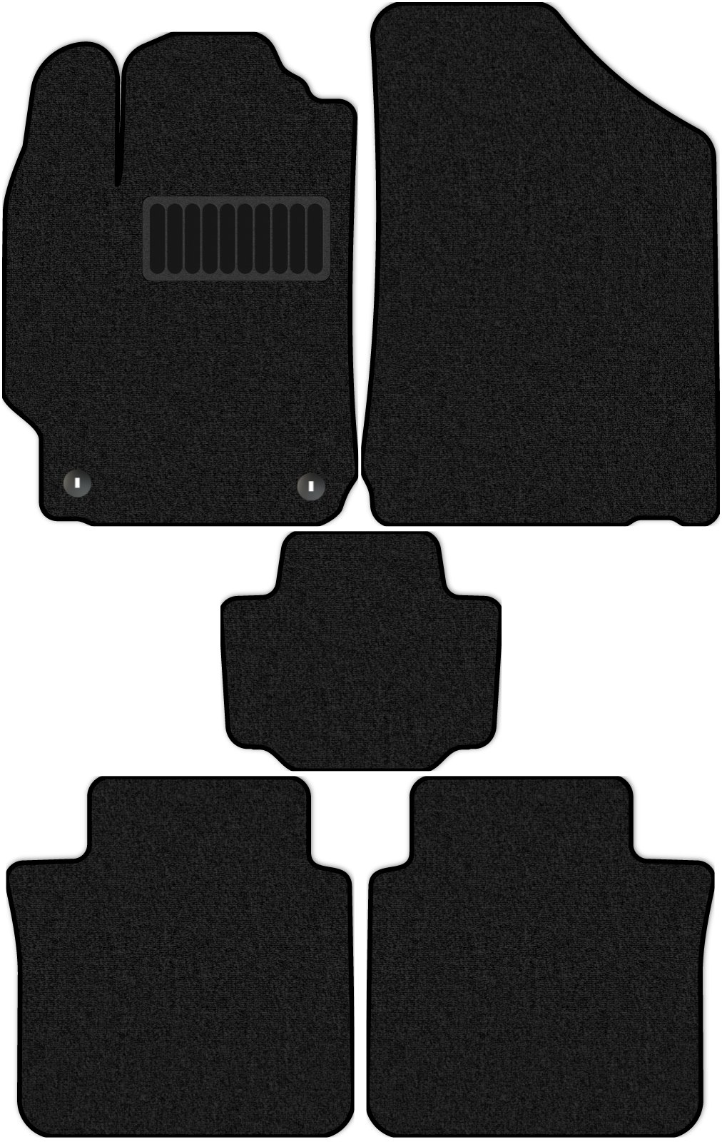 фото Коврики allmone "премиум+" toyota camry viii (xv55, xv50) (2011-2018), чер, 5 шт., коврики