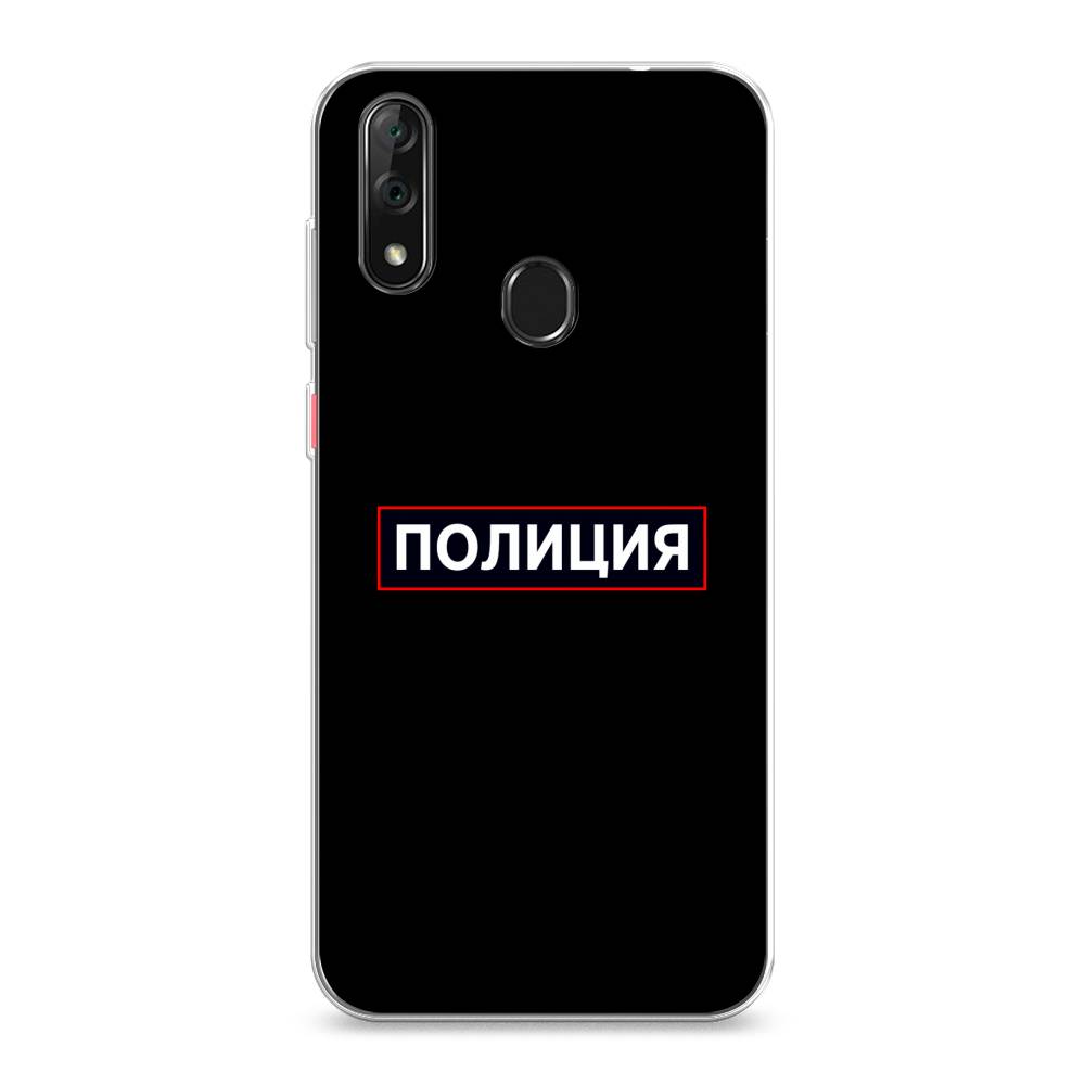 

Чехол Awog на ZTE Blade V10 / ЗТЕ Блэйд V10 "Police logo", Разноцветный, 132750-5