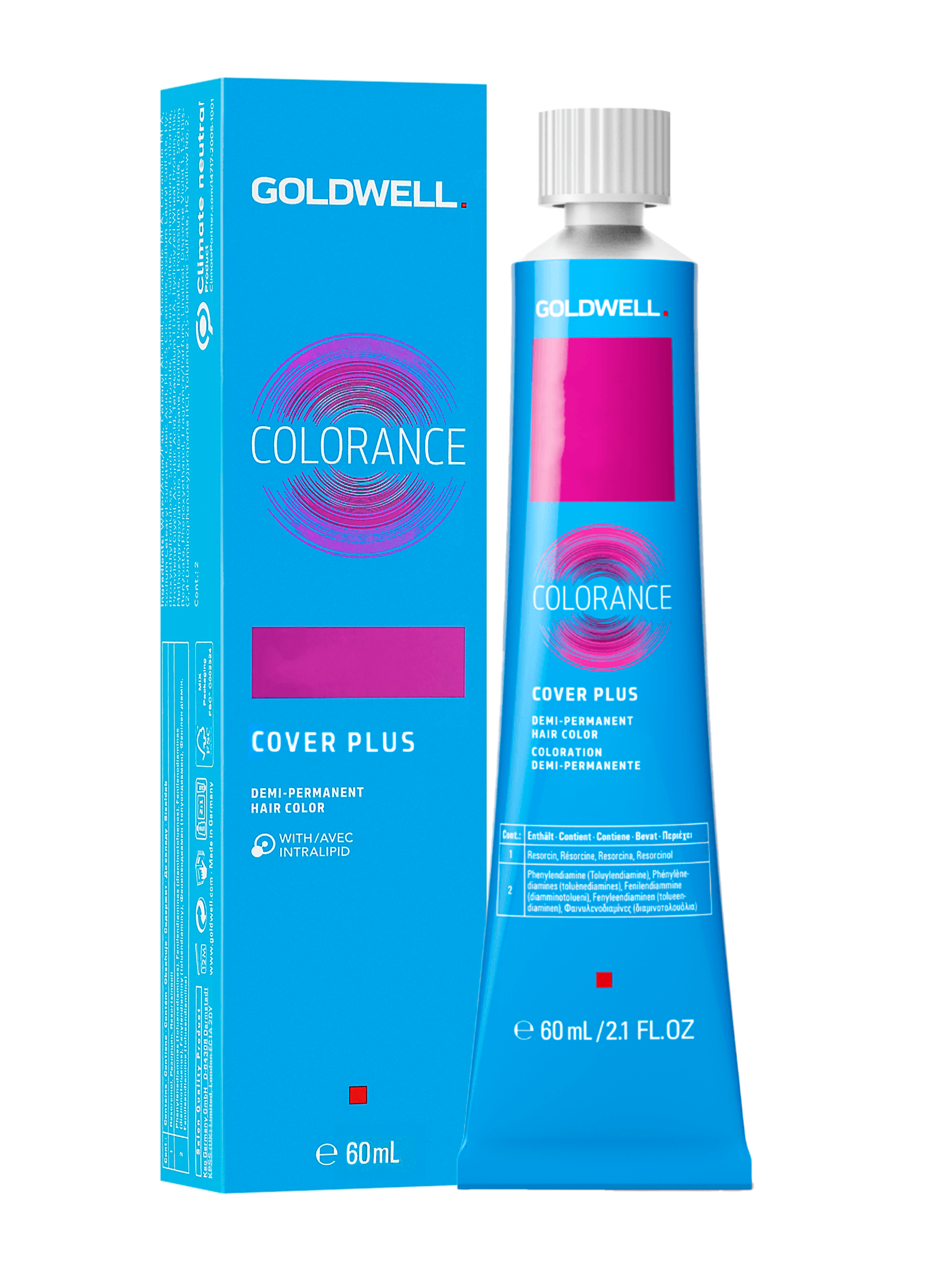 Тонирующая краска для волос Goldwell Colorance 6NN темно-русый экстра 60 мл