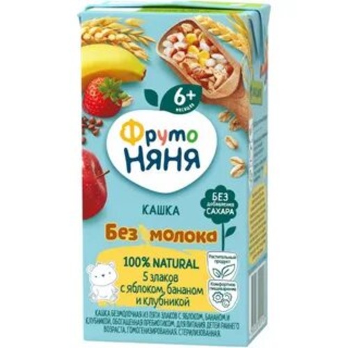 Каши молочные и безмолочные для детей  ябл_бан_клуб_злак_безмол18х200