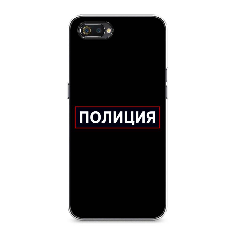 

Чехол Awog на Realme C2 "Police logo", Разноцветный, 251150-5