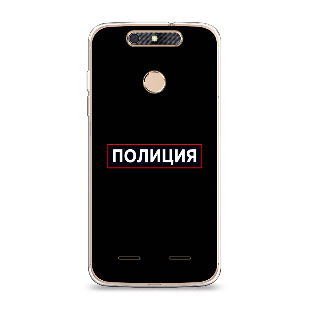 

Чехол Awog на ZTE Blade V8 mini / ЗТЕ Блэйд V8 mini "Police logo", 131950-5
