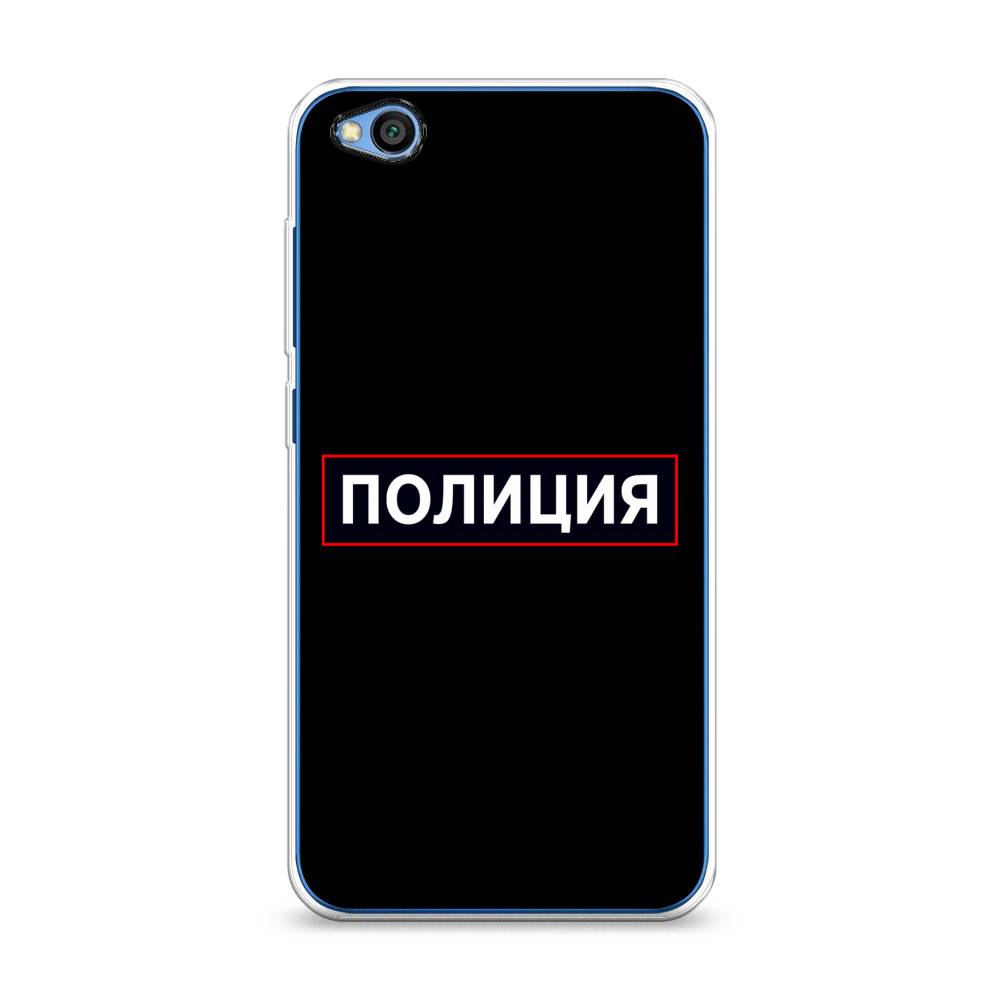 

Чехол Awog на Xiaomi Redmi Go "Police logo", Разноцветный, 35150-5
