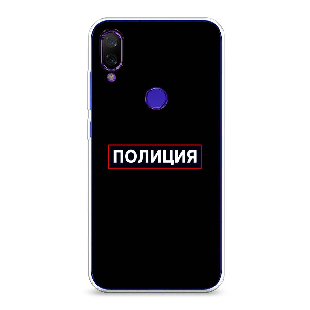 

Чехол Awog на Xiaomi Mi Play "Police logo", Разноцветный, 35350-5