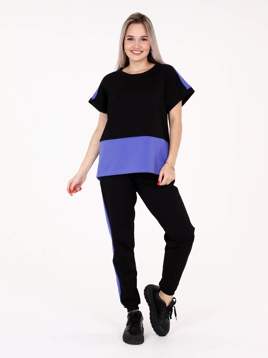 

Костюм женский Elenatex К-209 черный 50 RU, К-209