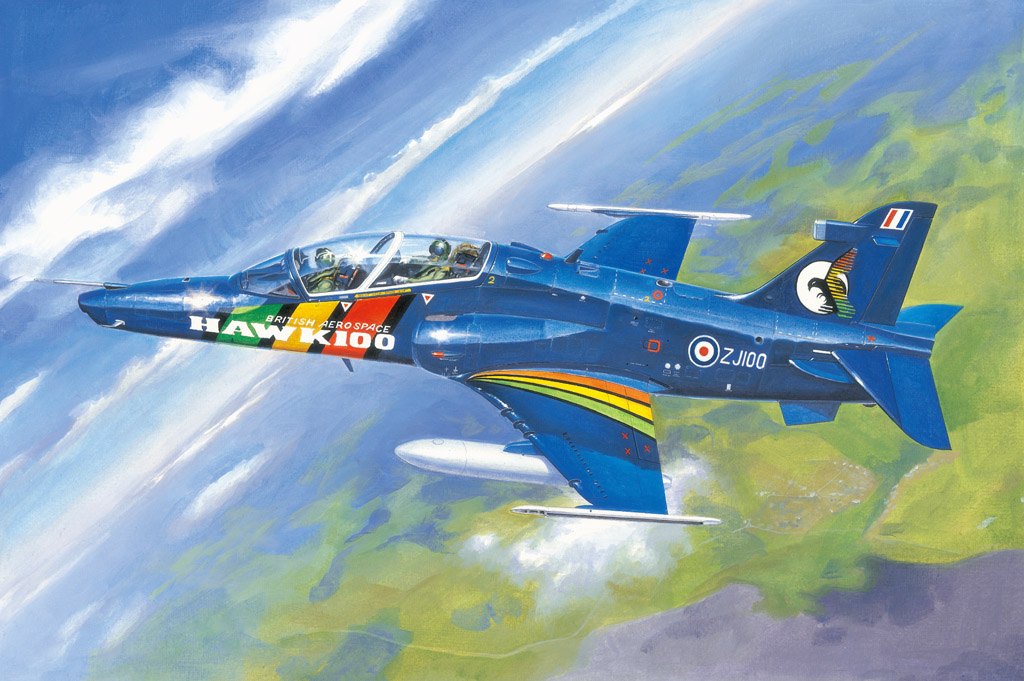 

Сборная модель HobbyBoss 1/48 BAe Hawk T.Mk.100/102 81735