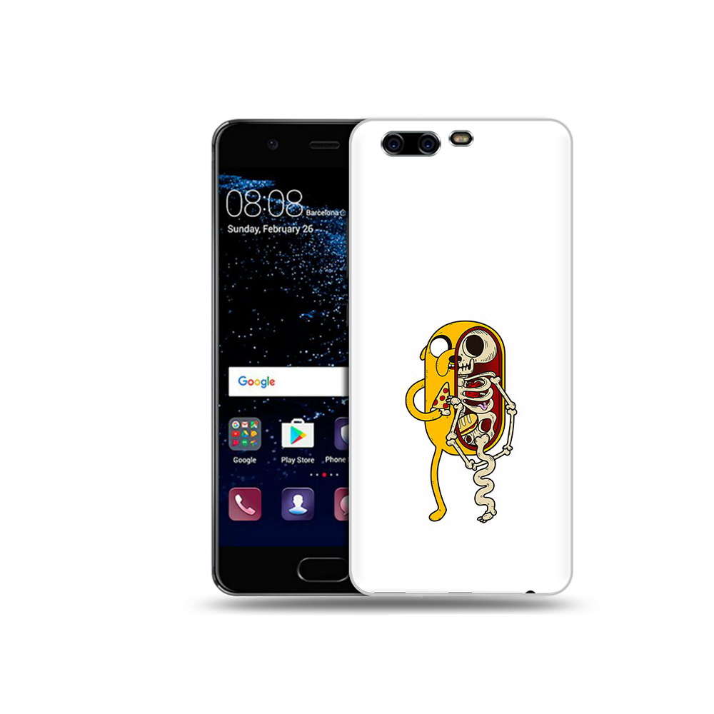 

Чехол MyPads Tocco для Huawei P10 Plus Джейк скелет (PT60941.40.64), Прозрачный, Tocco