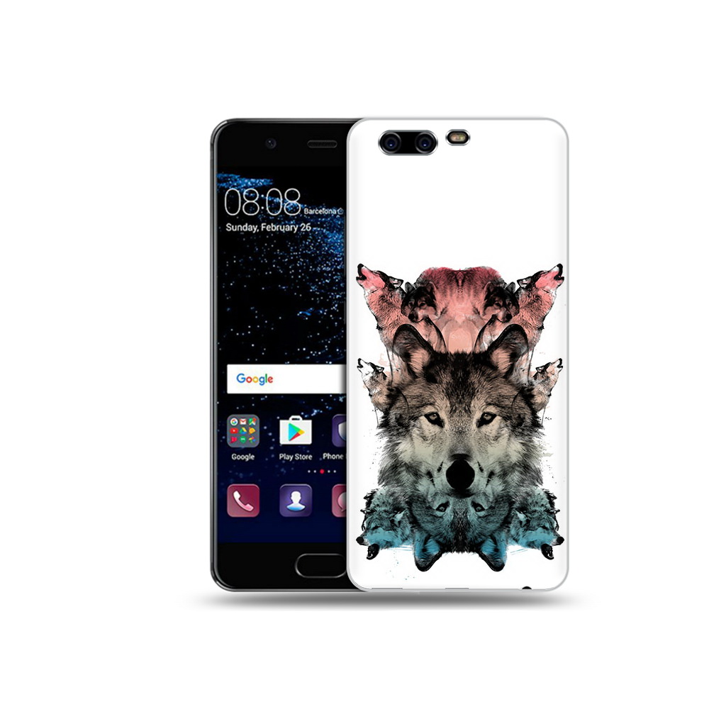 

Чехол MyPads Tocco для Huawei P10 Plus стая (PT60941.40.624), Прозрачный, Tocco