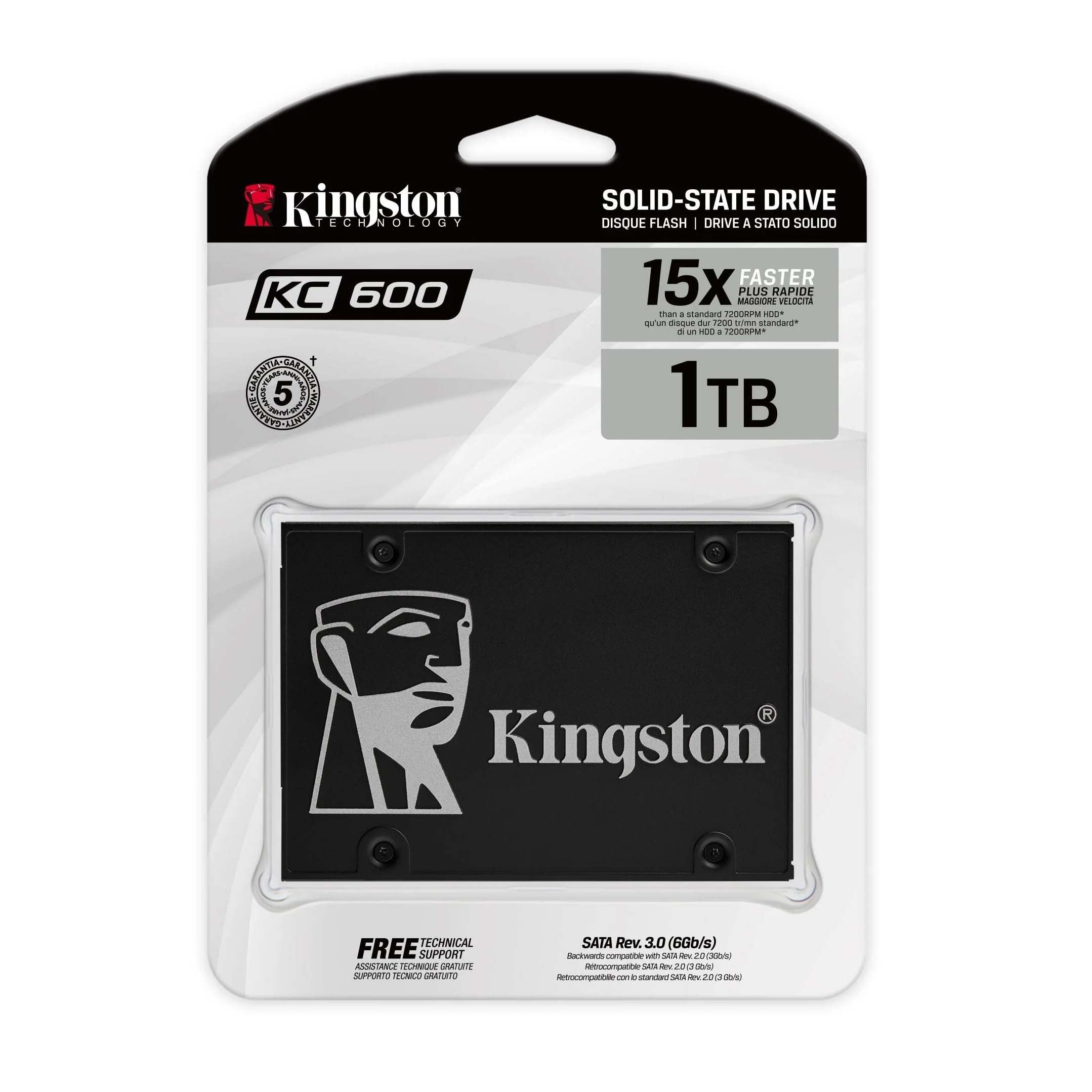 

SSD накопитель Kingston SKC600-1024G 2.5" 1 ТБ (SKC600-1024G), SKC600-1024G