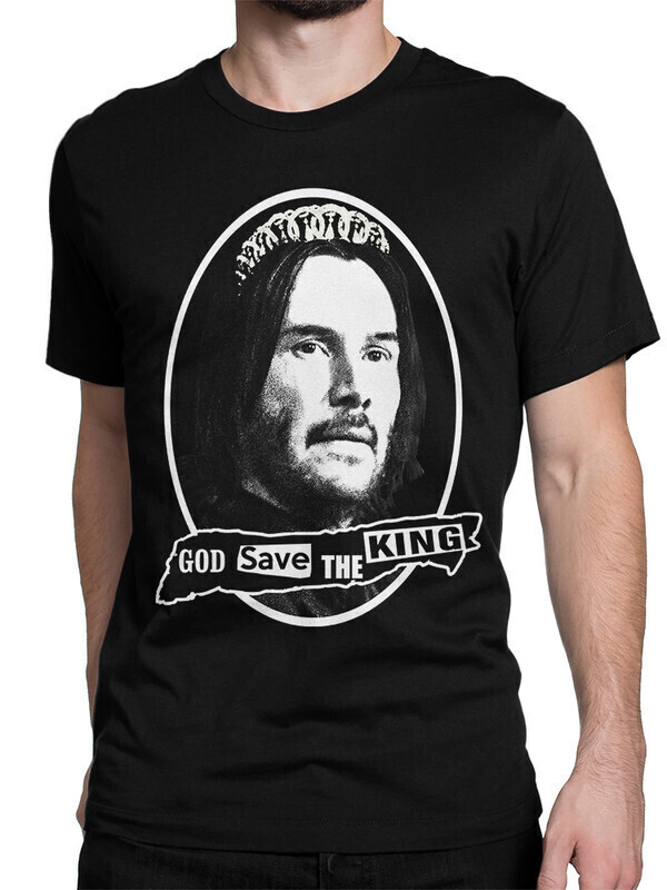 

Футболка мужская Dream Shirts Киану Ривз 10010522 черная L, Киану Ривз 10010522